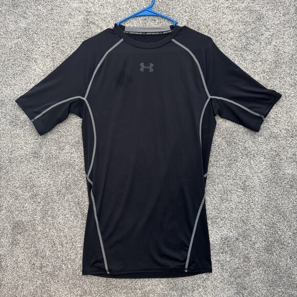 Under Armour Shirt Mens Large Tall HeatGear Compression Athletic Performance - Picture 1 of 6